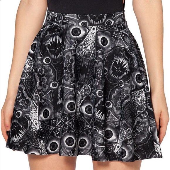 Blackmilk Dresses & Skirts - Black Milk Freak Stew Skater Skirt
